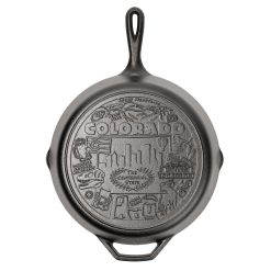 Lodge New Arrival American Road Trip: 12 Inch Seasoned Cast Iron Skillet, Colorado