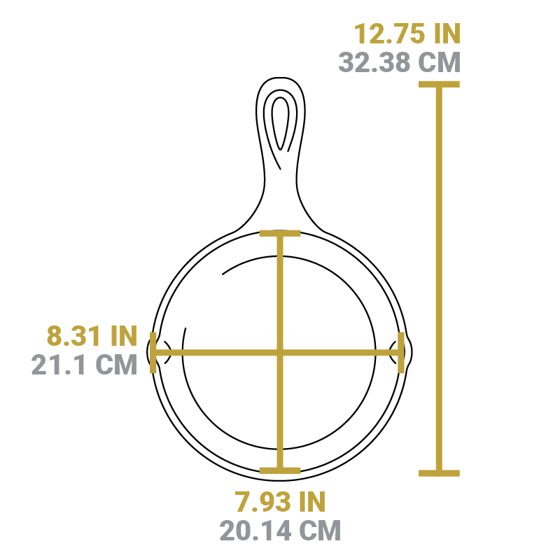 Lodge New Arrival Wildlife Series™ 8 Inch Cast Iron Duck Skillet - Image 5