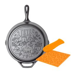 Lodge New Arrival Texas Proud Skillet & Accessories Set
