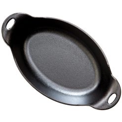 Alternative view of Lodge New Arrival Heat-Treated 16 Ounce Cast Iron Oval Server