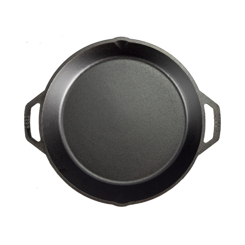 Lodge New Arrival Cast Iron Dual-Handle Pan - Image 12