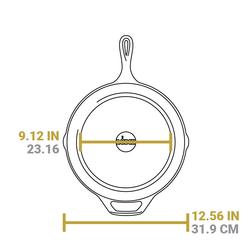 Lodge New Arrival American Road Trip: 12 Inch Seasoned Cast Iron Skillet, South Carolina - Image 5