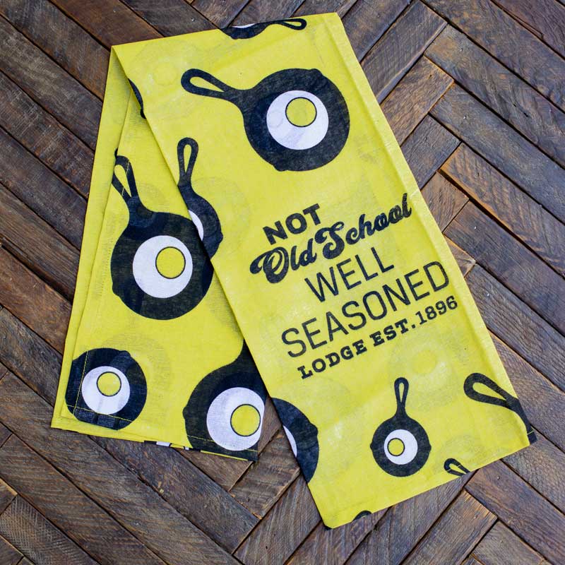 Lodge New Arrival Not Old School Well Seasoned Lodge New Arrival Dish Towel - Image 5
