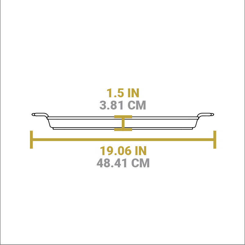 Lodge New Arrival 15.5 x 10.5 Inch Seasoned Cast Iron Baking Pan - Image 5