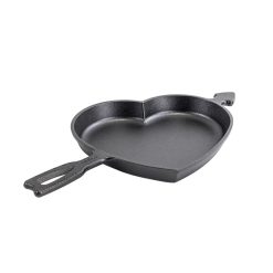 Lodge New Arrival Seasoned Cast Iron Heart Skillet