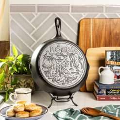 Alternative view of Lodge New Arrival American Road Trip: 12 Inch Seasoned Cast Iron Skillet, Florida