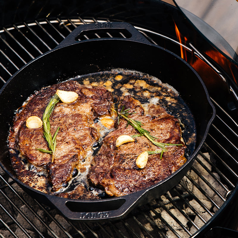 Lodge New Arrival Cast Iron Dual-Handle Pan - Image 42