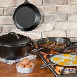 Alternative view of Lodge New Arrival Seasoned Cast Iron 5 Piece Set