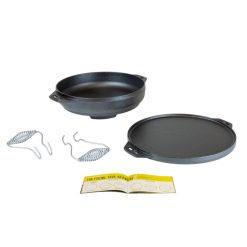 Lodge New Arrival 14 Inch Cast Iron Cook-It-All