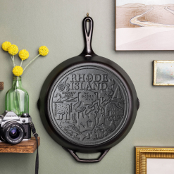 Alternative view of Lodge New Arrival American Road Trip: 12 Inch Seasoned Cast Iron Skillet, Rhode Island