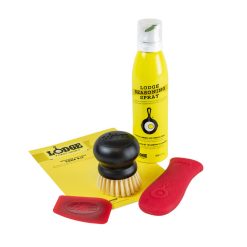Lodge New Arrival Seasoned Cast Iron Care Kit