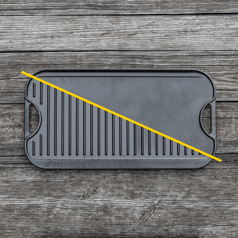 Lodge New Arrival 20 x 10.5 Inch Pro-Grid Reversible Grill/Griddle - Image 4