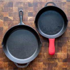 Alternative view of Lodge New Arrival Lodge New Arrival Fan-Favorite Skillets Set with Handle Holder