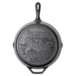 Lodge New Arrival American Road Trip: 12 Inch Seasoned Cast Iron Skillet, Connecticut