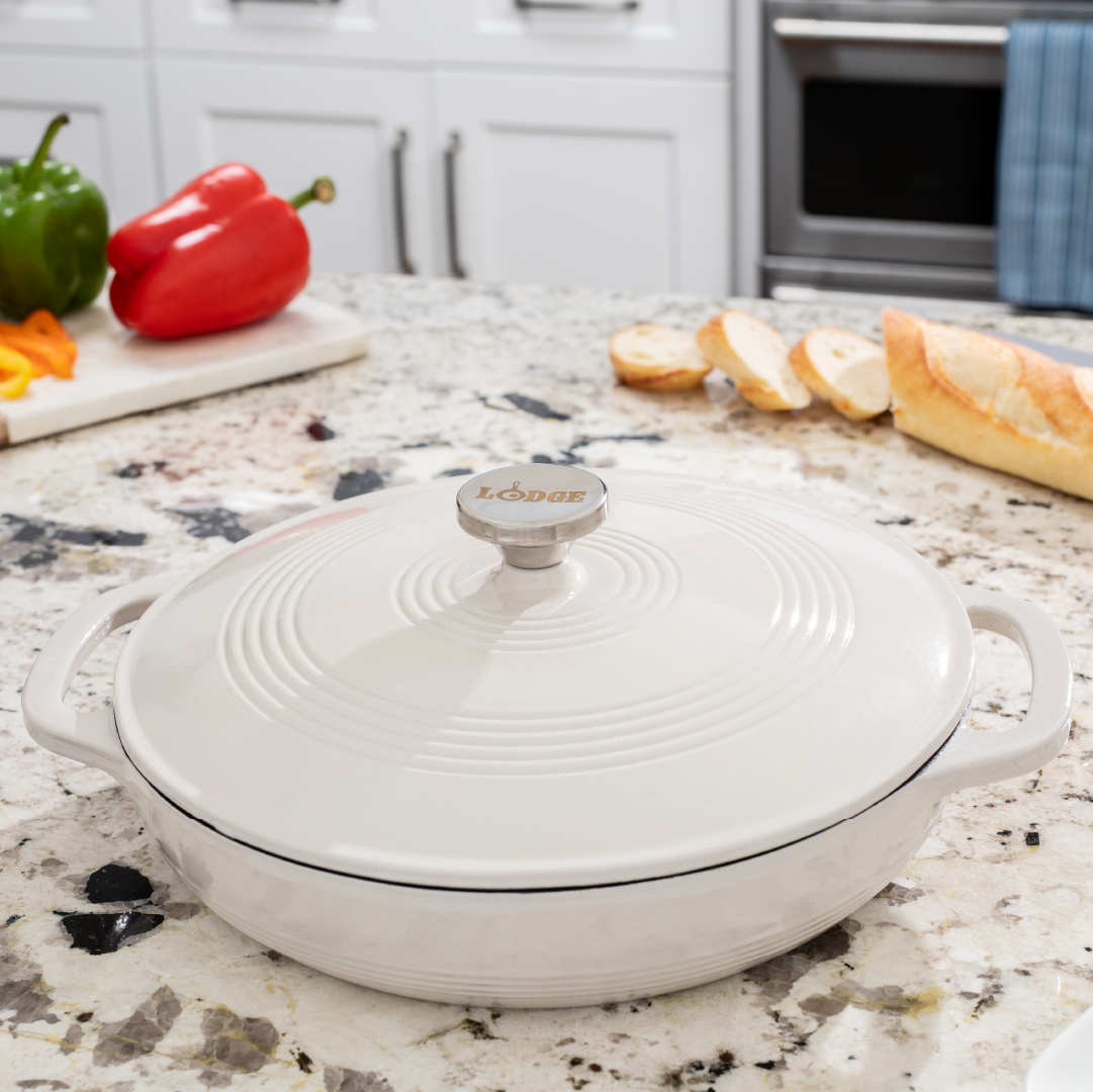 Lodge New Arrival Essential Enamel Braiser - Image 24