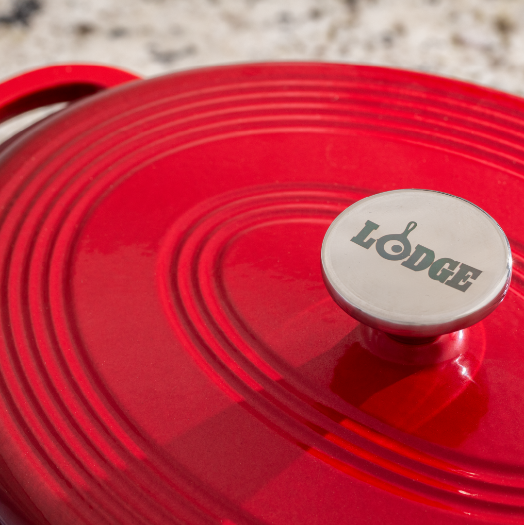 Lodge New Arrival Essential Enamel Oval Dutch Oven - Image 7