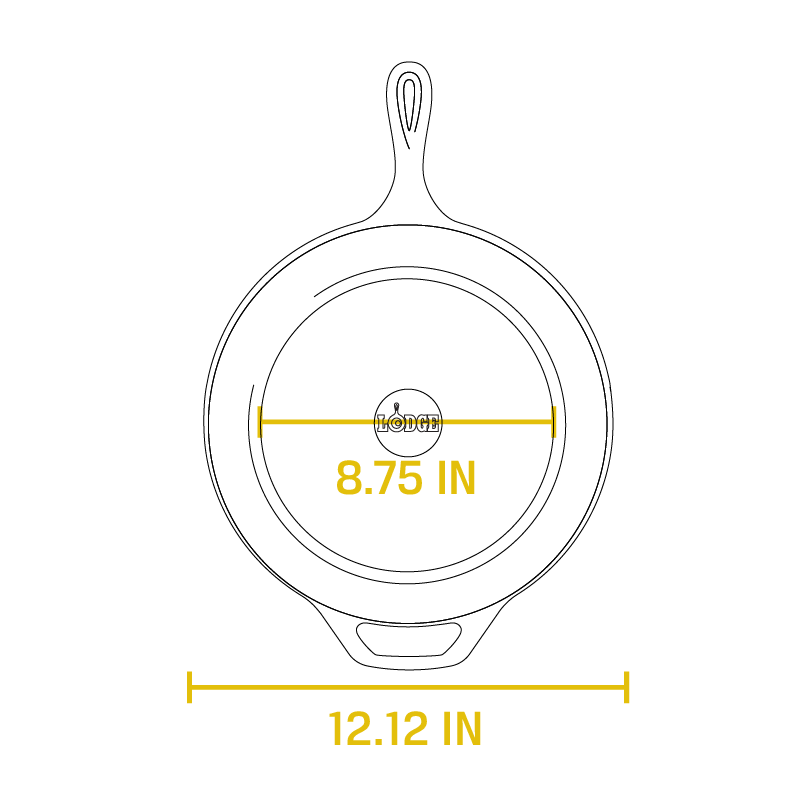 Lodge New Arrival Cast Iron Covered Deep Skillet - Image 7