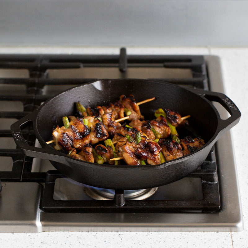 Lodge New Arrival Dual Handle Cast Iron Grill Pan - Image 4