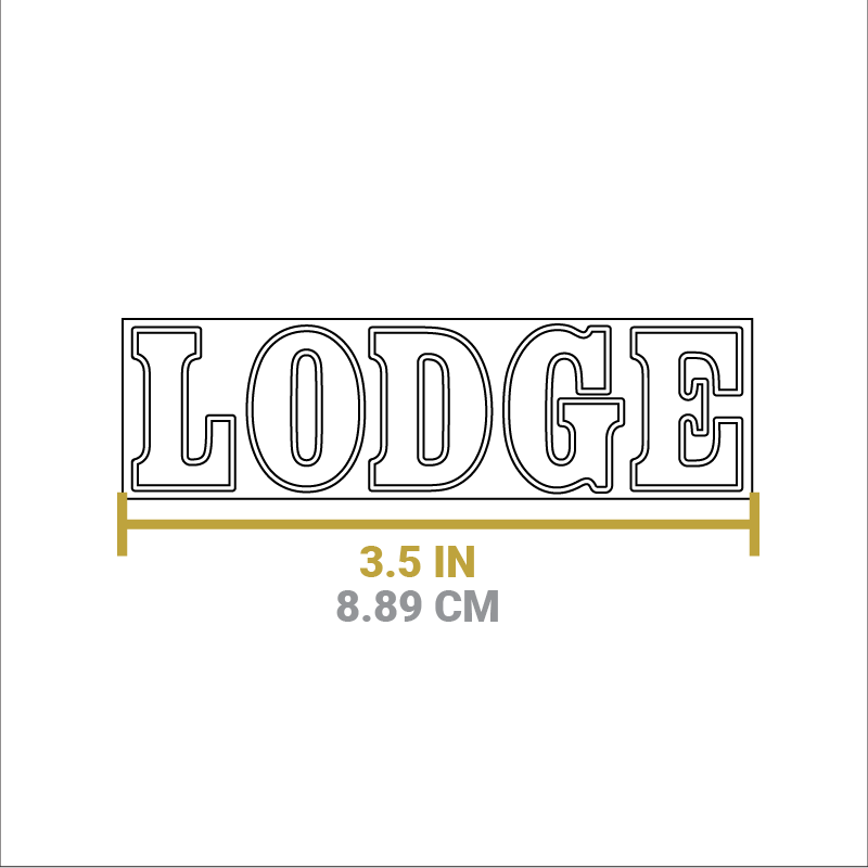 Lodge New Arrival Lodge New Arrival Rust Eraser - Image 3