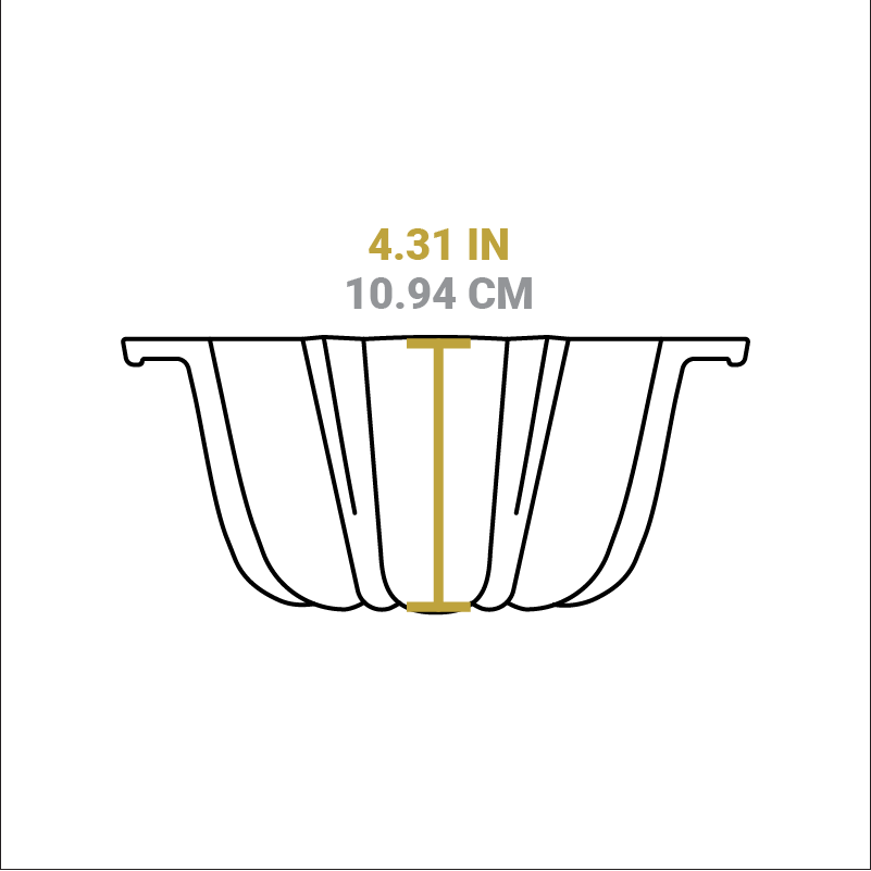 Lodge New Arrival Seasoned Cast Iron Fluted Cake Pan - Image 4