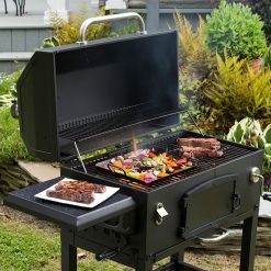 Alternative view of Lodge New Arrival 13 x 12 Inch Seasoned Carbon Steel Grilling Basket
