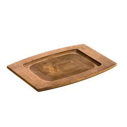 Lodge New Arrival Rectangular Wood Underliner