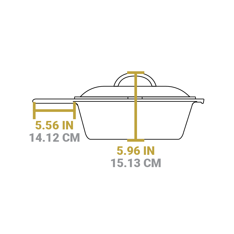 Lodge New Arrival Cast Iron Covered Deep Skillet - Image 24