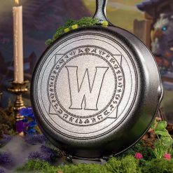 Alternative view of Lodge New Arrival 10.25 Inch Seasoned Cast Iron World of Warcraft Skillet