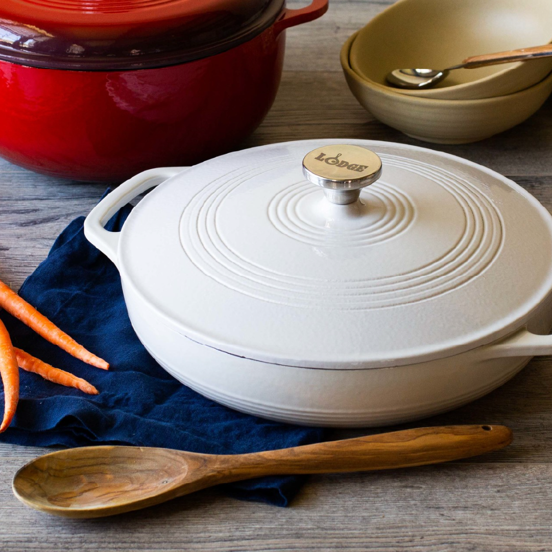 Lodge New Arrival Essential Enamel Braiser - Image 22