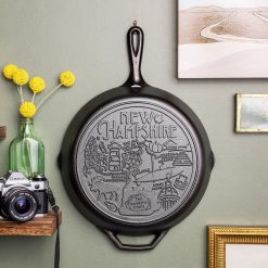 Alternative view of Lodge New Arrival American Road Trip: 12 Inch Seasoned Cast Iron Skillet, New Hampshire