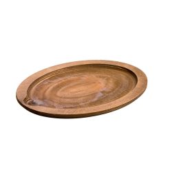 Lodge New Arrival Oval Wood Underliner