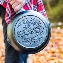 Lodge New Arrival Wildlife Series™ 8 Inch Cast Iron Duck Skillet