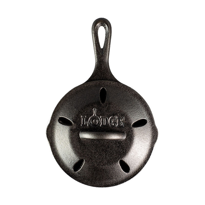 Lodge New Arrival 6.5 Inch Seasoned Cast Iron Smoker Skillet - Image 9