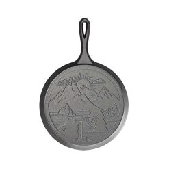 Alternative view of Lodge New Arrival Wanderlust 10.5 Inch Cast Iron Mountain Griddle