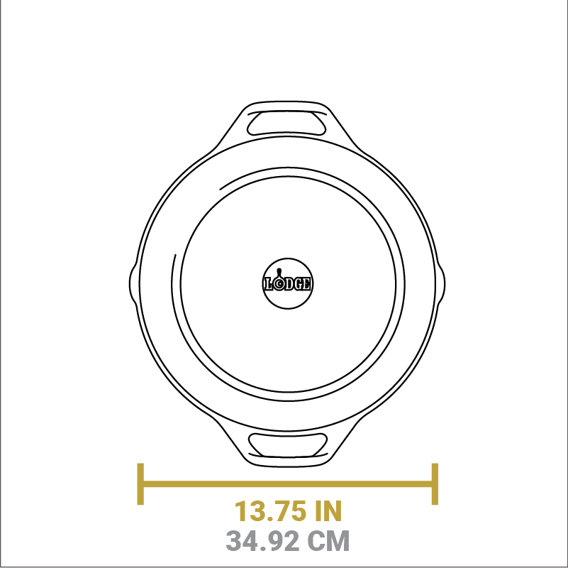 Lodge New Arrival Cast Iron Dual-Handle Pan - Image 51