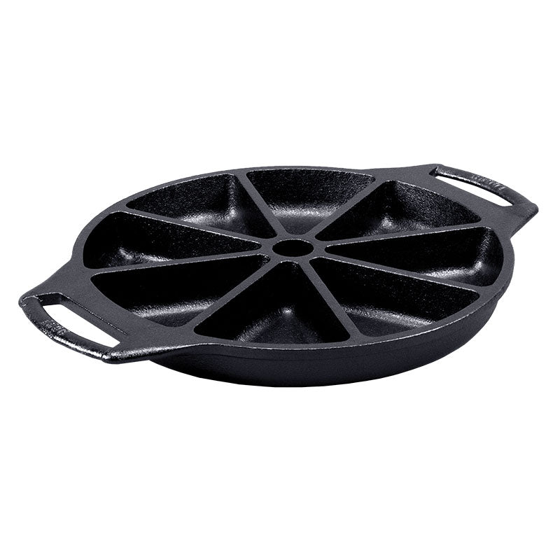 Lodge New Arrival Seasoned Cast Iron Wedge Pan