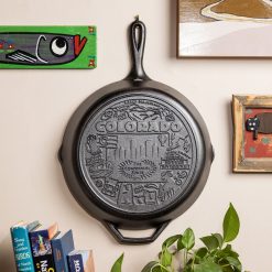 Alternative view of Lodge New Arrival American Road Trip: 12 Inch Seasoned Cast Iron Skillet, Colorado