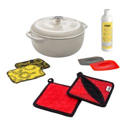 Lodge New Arrival Enamel Dutch Oven Starter Set
