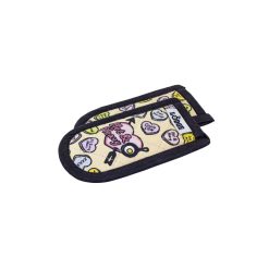 Lodge New Arrival Conversation Heart Handle Holders, Set of Two