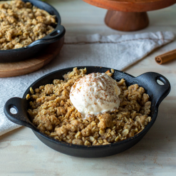 Alternative view of Lodge New Arrival Heat-Treated 14 Ounce Round Cast Iron Mini Server 