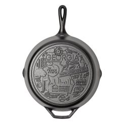 Lodge New Arrival American Road Trip: 12 Inch Seasoned Cast Iron Skillet, Georgia