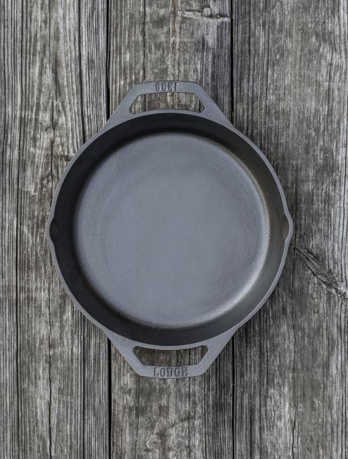 Lodge New Arrival Cast Iron Dual-Handle Pan - Image 17
