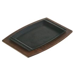 Alternative view of Lodge New Arrival Rectangular Wood Underliner