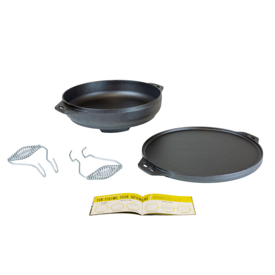 Lodge New Arrival 14 Inch Cast Iron Cook-It-All - Image 13