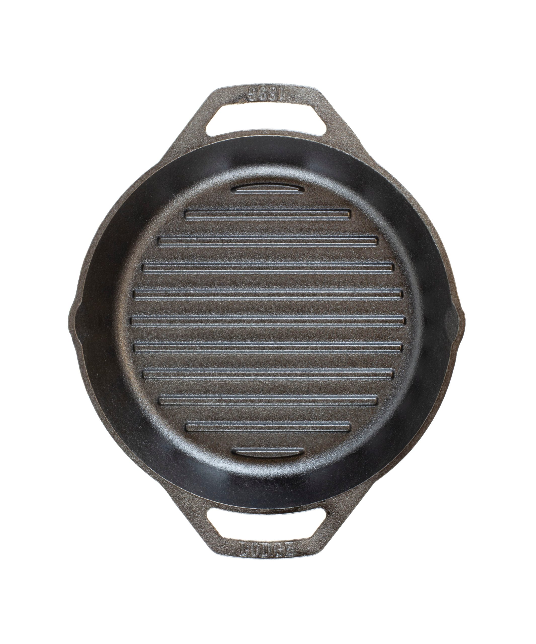 Lodge New Arrival Dual Handle Cast Iron Grill Pan - Image 2