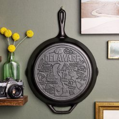 Alternative view of Lodge New Arrival American Road Trip: 12 Inch Seasoned Cast Iron Skillet, Delaware
