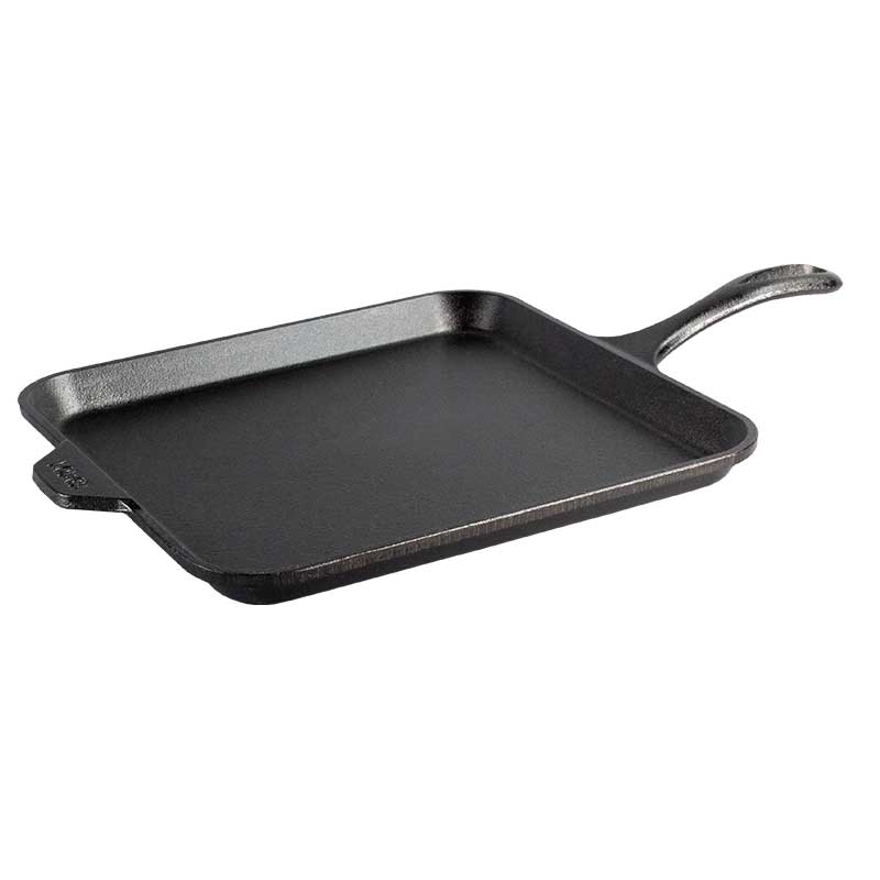 Lodge New Arrival 11 Inch Seasoned Cast Iron Square Griddle