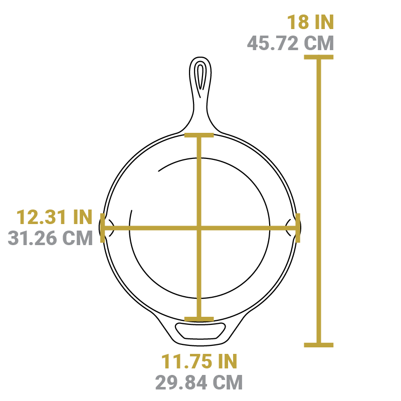 Lodge New Arrival American Road Trip: 12 Inch Seasoned Cast Iron Skillet, Virginia - Image 4