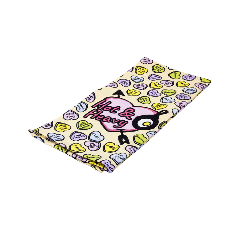 Lodge New Arrival Conversation Heart Dish Towel - Image 5