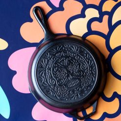 Alternative view of Lodge New Arrival 10.25 Inch Seasoned Cast Iron Sugar Skull Skillet